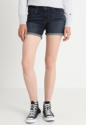 Jeans Shorts - dark-blue denim