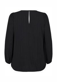 Zizzi MIT GLITZER - Bluza - black silver