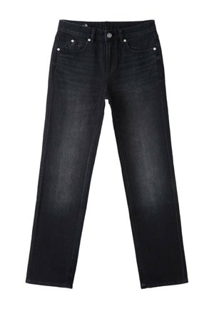 Stradivarius, D98 STRAIGHT-LEG JEANS - Jean droit - dirty denim