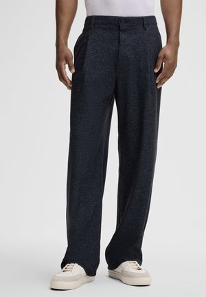 BUNDFALTEN LUDO - Trousers - dunkelblau