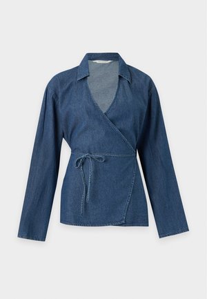 MSCH Copenhagen, WRAP - Blouse - blue