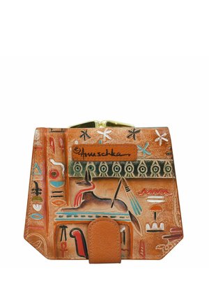 TWO FOLD FRENCH - Geldbörse - tooled ancient egypt copper