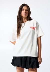 PULL&BEAR - T-Shirt print - white Thumbnail-Bild 1