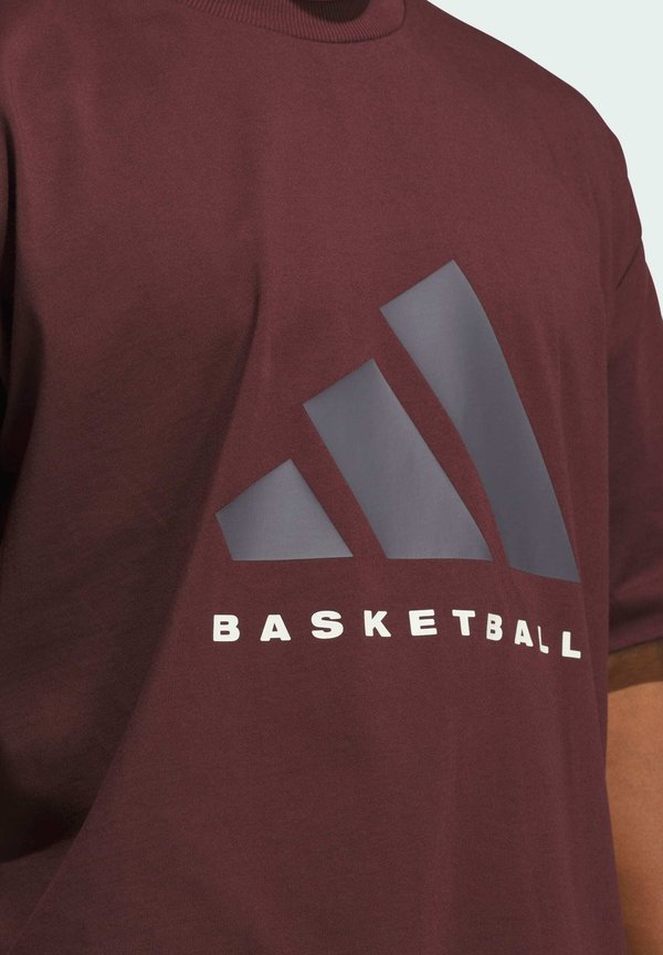 BASKETBALL - Print T-shirt - aurora ruby3