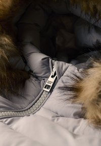 Superdry & Co FUJI HOOD MID LENGTH - Abrigo de invierno - moonlight grey