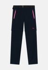 KID ZIP OFF PANT UNISEX - Outdoor trousers - blue/bubblegum