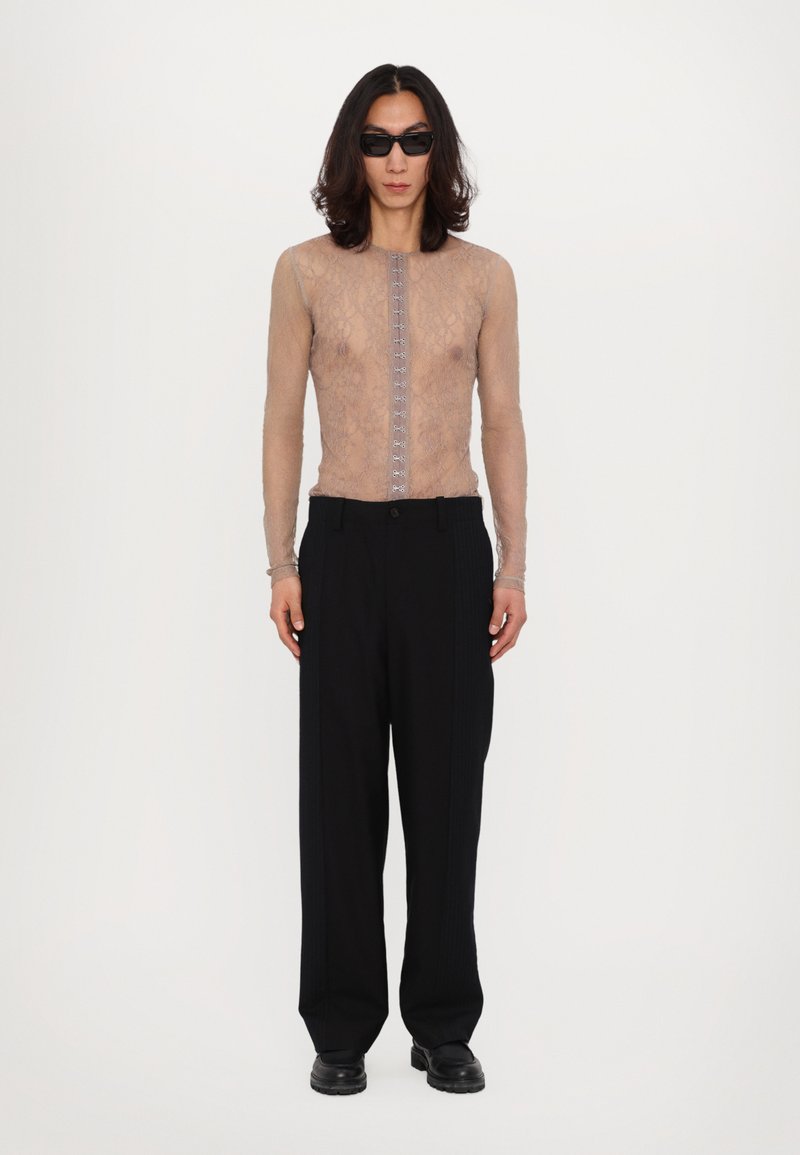 Dhruv Kapoor - HOOKED LONG UNISEX - Long sleeved top - beige, Enlarge