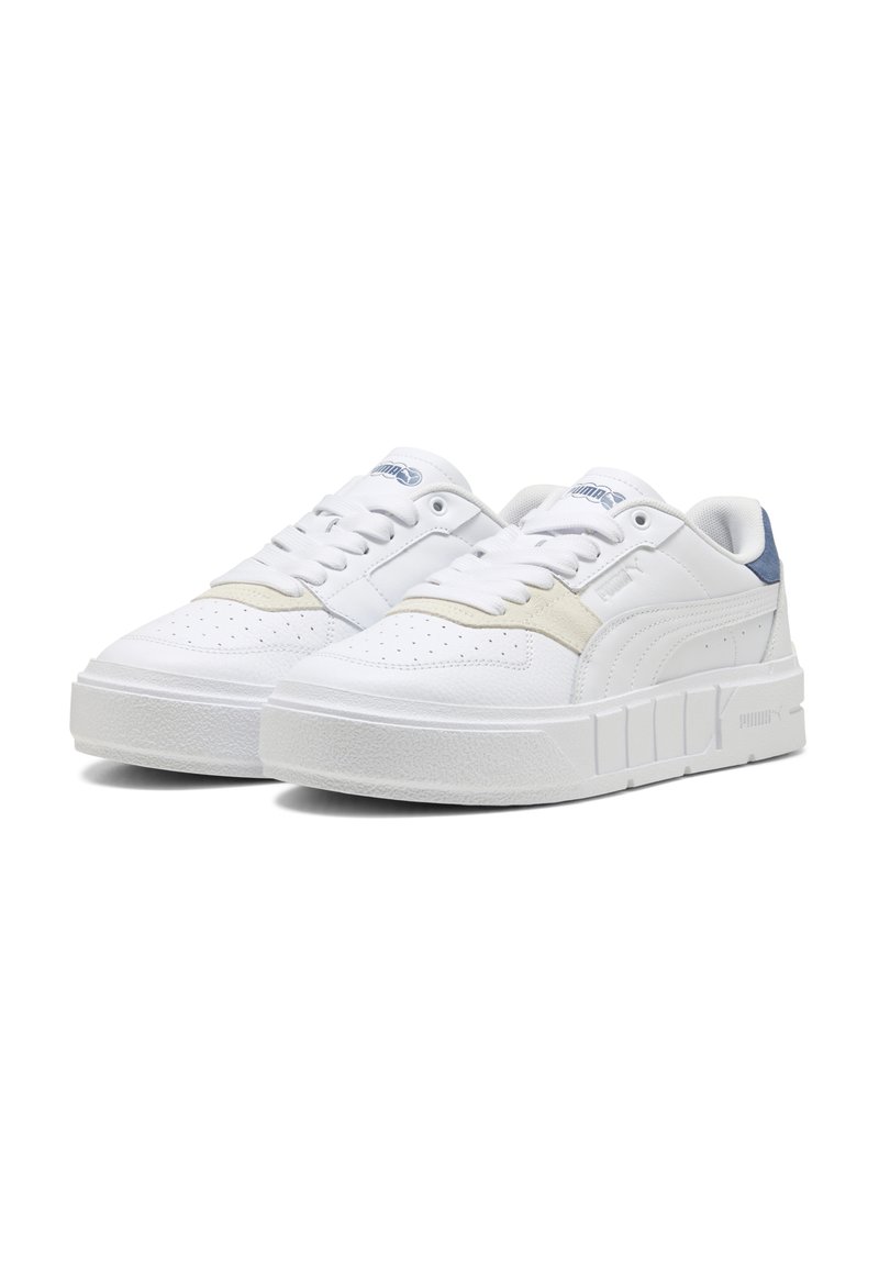 Puma CALI COURT MATCH - Tenisky - white-dark indigo