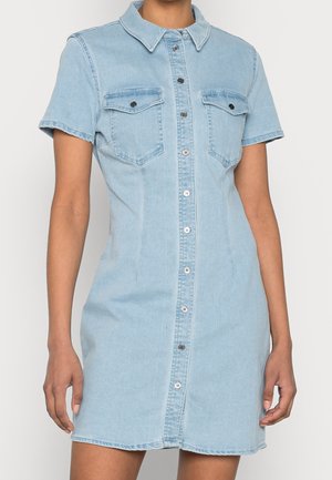 Vestito di jeans - light-blue denim