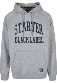 Starter LABEL RAGLAN  - Hoodie - heathergrey