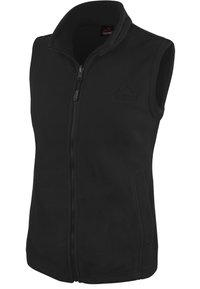 normani Outdoor Sports Ärmellose weste mit Seitentasche und Stehkragen Winterweste Bodywarmer - Weste - schwarz