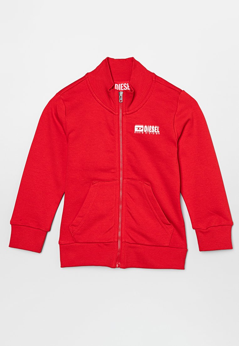 Diesel Sweater met rits rood Diesel Sweater met rits rood