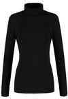 TANNER - T-shirt à manches longues - black