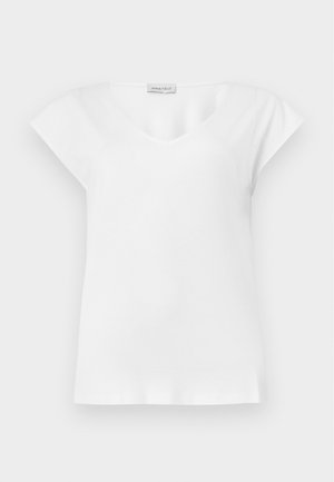 Anna Field, T-shirt basique - egret