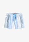 DOBBY STRIPE RELAXED SHORTS - Σορτς - sweet blue stripes