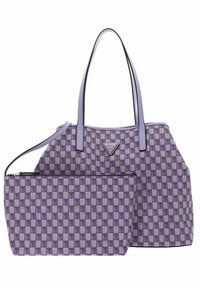 Guess VIKKY II SET - Shopping bag - lilac logo