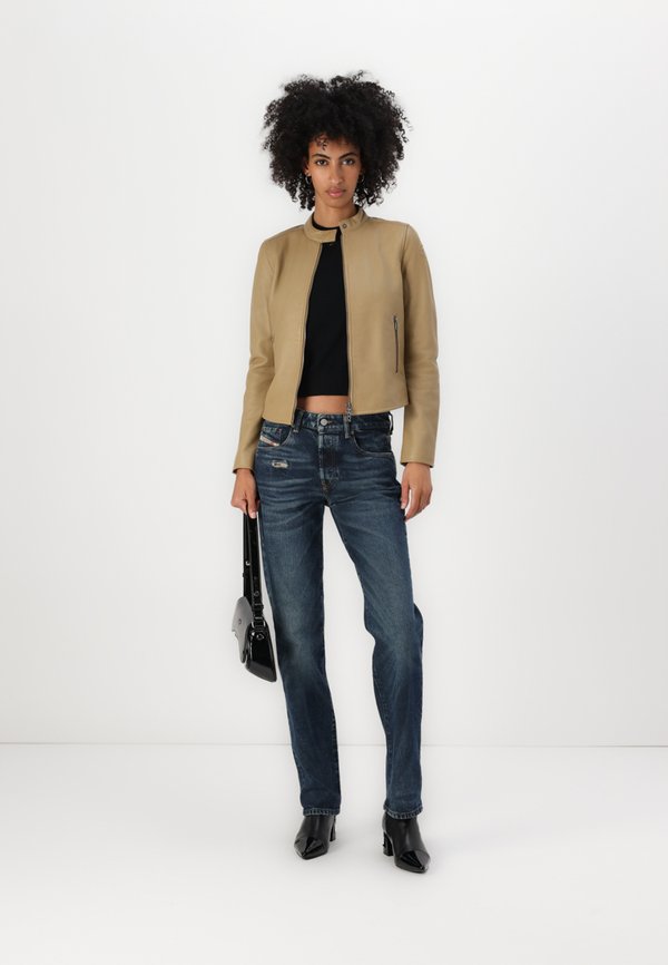 AYLA - Leather jacket - beige4