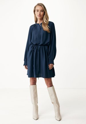 RAGLAN - Shirt dress - navy