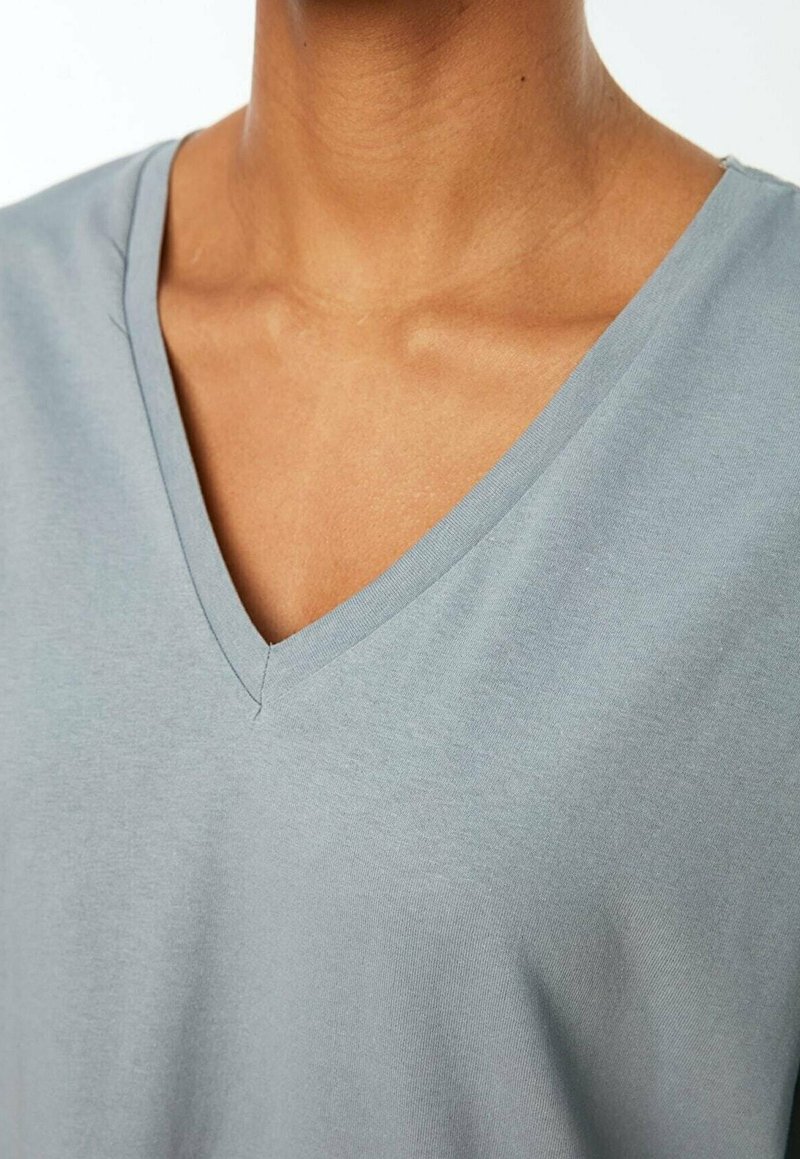 Damen T-Shirts | Trendyol T-Shirt basic grey/grau - ER38603 Damen T-Shirts | Trendyol T-Shirt basic grey/grau - ER38603
