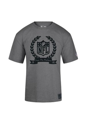 SHIELD FROM THE ARCHIVES HEATHER CHARCOAL RECOVERED - Print T-shirt - grau