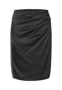ZILKYIW DRAPE - A-lijn rok - black