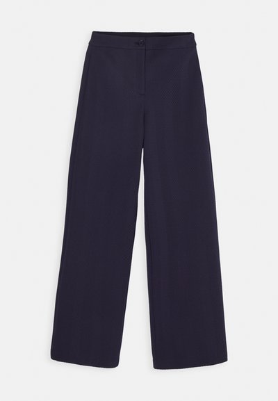 Emporio Armani PANTALONI - Püksid - blue notte/nero
