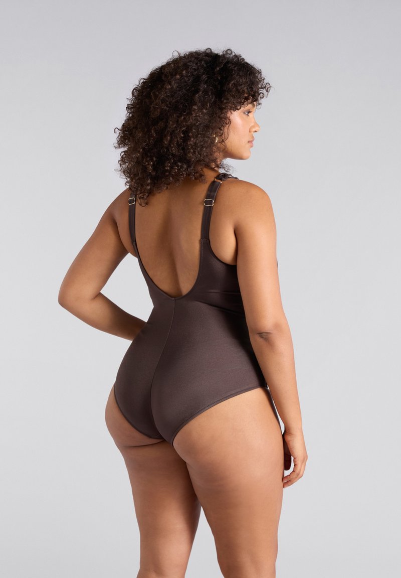 SherryDC Costume Intero Da Donna Vita Alta Con Scollo A V - Morbido E Sexy