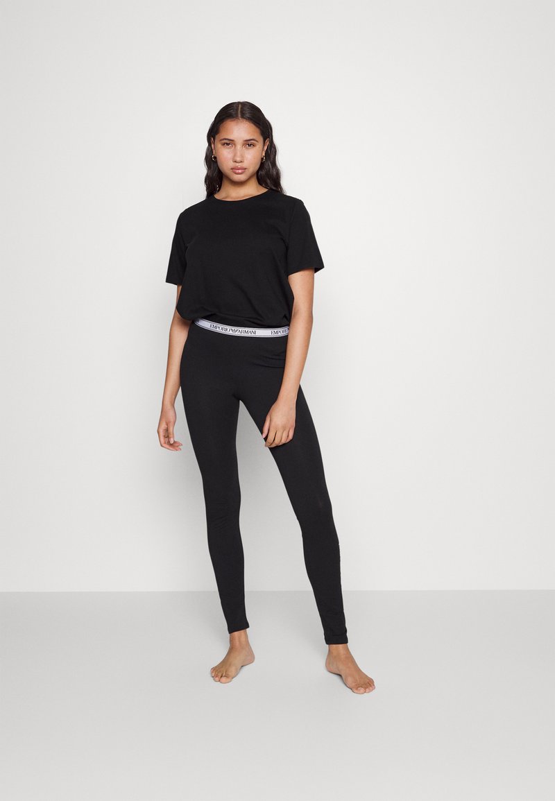 Damen Nachthemden | Emporio Armani LEGGINGS Nachtwäsche Hose nero black/schwarz - JF70206 Damen Nachthemden | Emporio Armani LEGGINGS Nachtwäsche Hose nero black/schwarz - JF70206