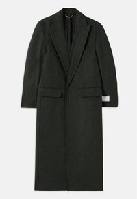 CURVED SLEEVE OVERCOAT - Casaco clássico - dark olive
