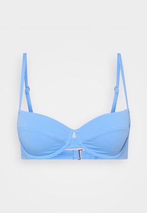 Organic Basics, SWIM UNDERWIRE  - Haut de bikini - dove blue