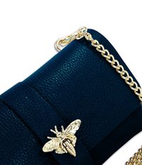 DrachenLeder TOSCANTO  - Clutch - dunkelblau