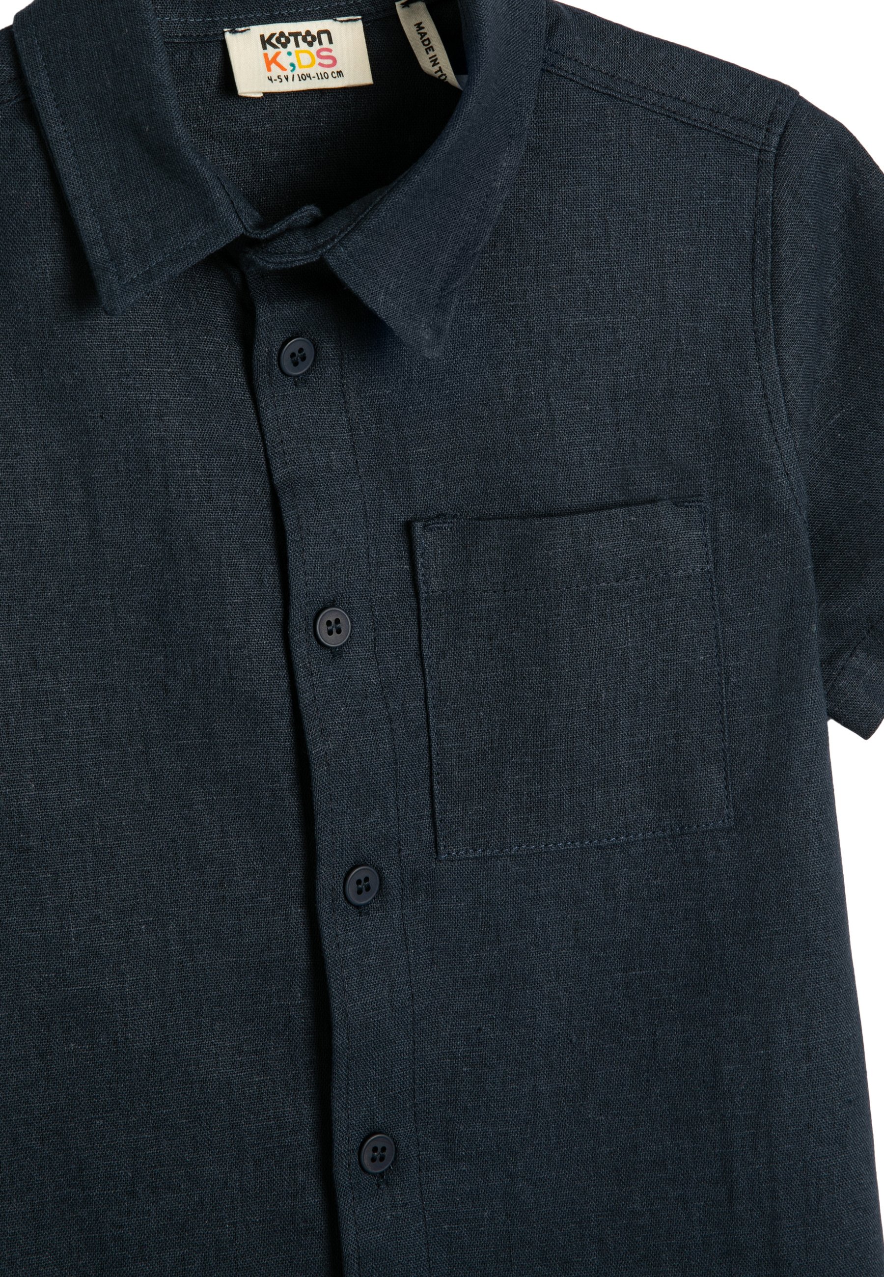 Maglietta Bambino Maniche Corte Cotone - Stampa Floreale Con Tasca - Foto 5