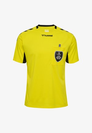 Hummel REFEREE YOUTH - T-Shirt print - blazing yellow w o sponsor