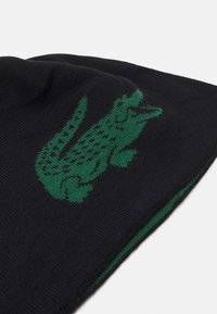 Lacoste UNISEX - Gorro - black/green