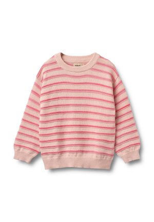 Wheat, JACQUARD PULLOVER HARLOW - Pullover - powder stripe