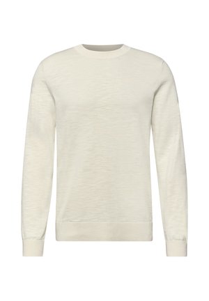 Street One MEN, WASHED-LOOK PULLOVER - Neule - beige