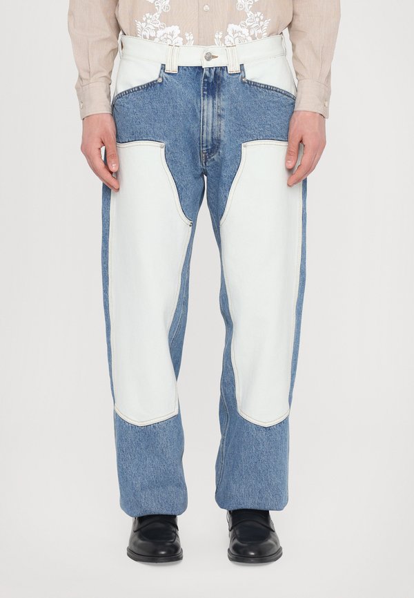 PATCHWORK WESTERN CARPENTER - Relaxed fit jeans - multi