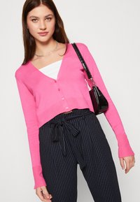 JJXX JXISABEL SOFT NOOS - Vesta na kopčanje - carmine rose
