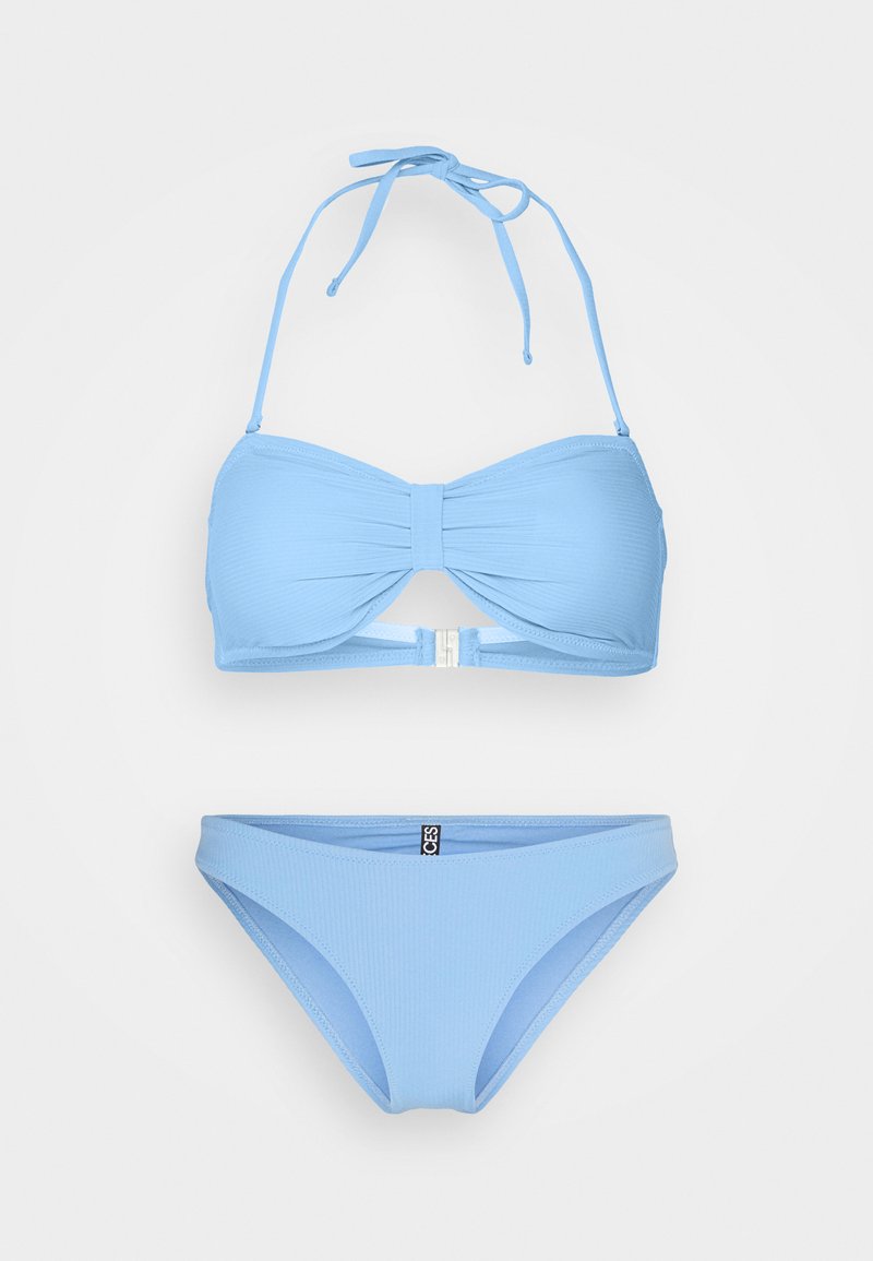 Pieces Bikini blauw Pieces Bikini blauw