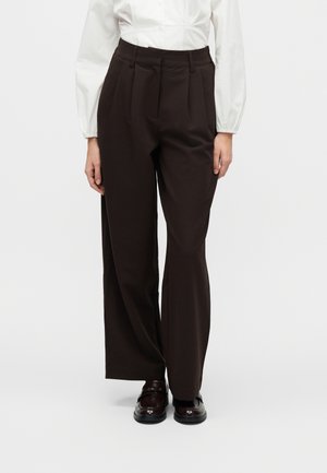 Broek - dark brown