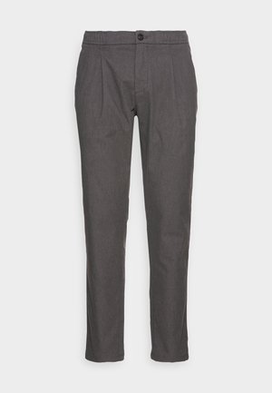 Chinosy - graphite grey melange