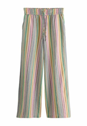 PETITE FIT - PULL ON WIDE - Bukser - multi-coloured stripe