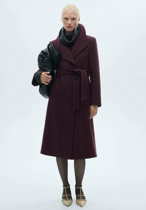 SIRENITA - Klasični plašč - bordeaux
