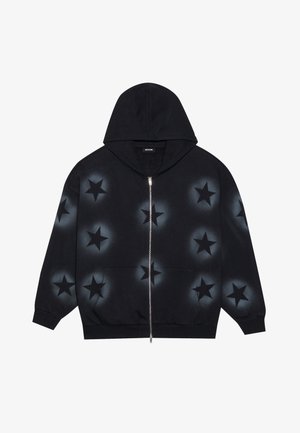 YOURTURN UNISEX - Zip-up sweatshirt - schwarz