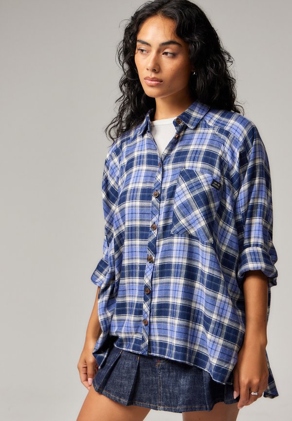 BRENDAN CHECK SHIRT - Button-down blouse