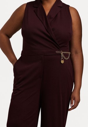Jumpsuit - bordeaux
