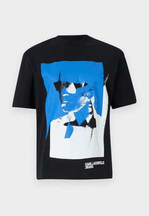 Karl Lagerfeld Jeans TEE - T-shirts med print - black