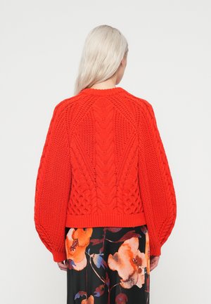 YASNANSA - Pullover - fiery red