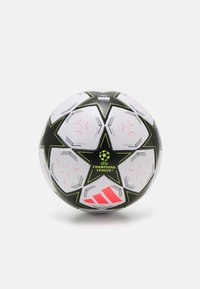 adidas Performance UCL LEAGUE UNISEX - Nogomet - white/black/platin met./team solar yellow