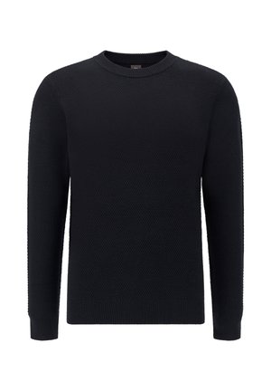 CREW NECK - Strickpullover - navy blue